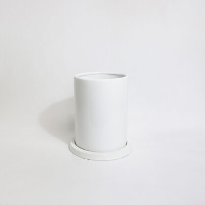 植木鉢　陶器　白　20㎝　レナータ