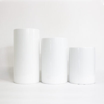 植木鉢　陶器　白　20㎝　レナータ
