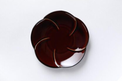 梅皿 14.5cm 取り皿 漆ブラウン