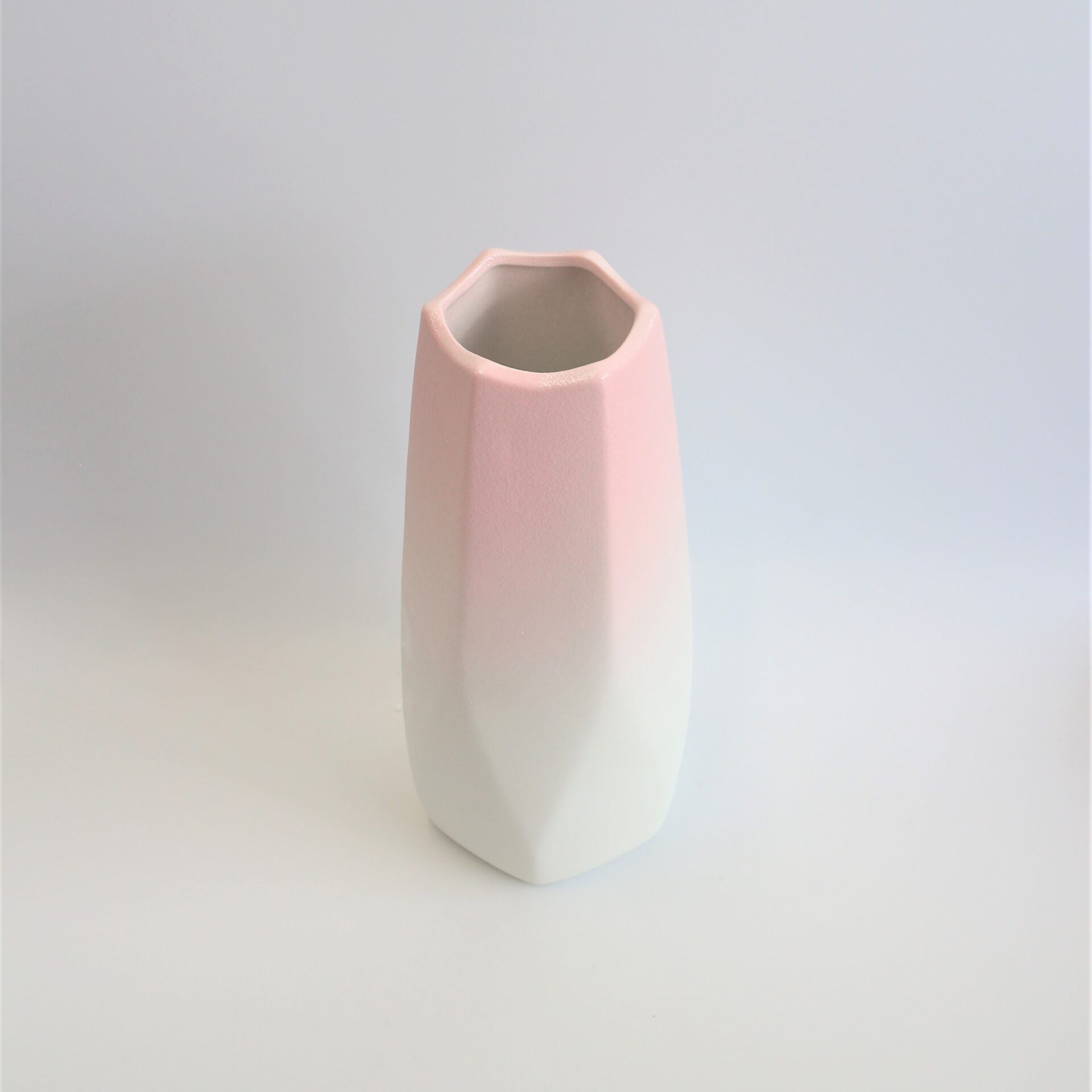 花瓶 白 ピンク 北欧風 陶器 花瓶 通販 チェリー