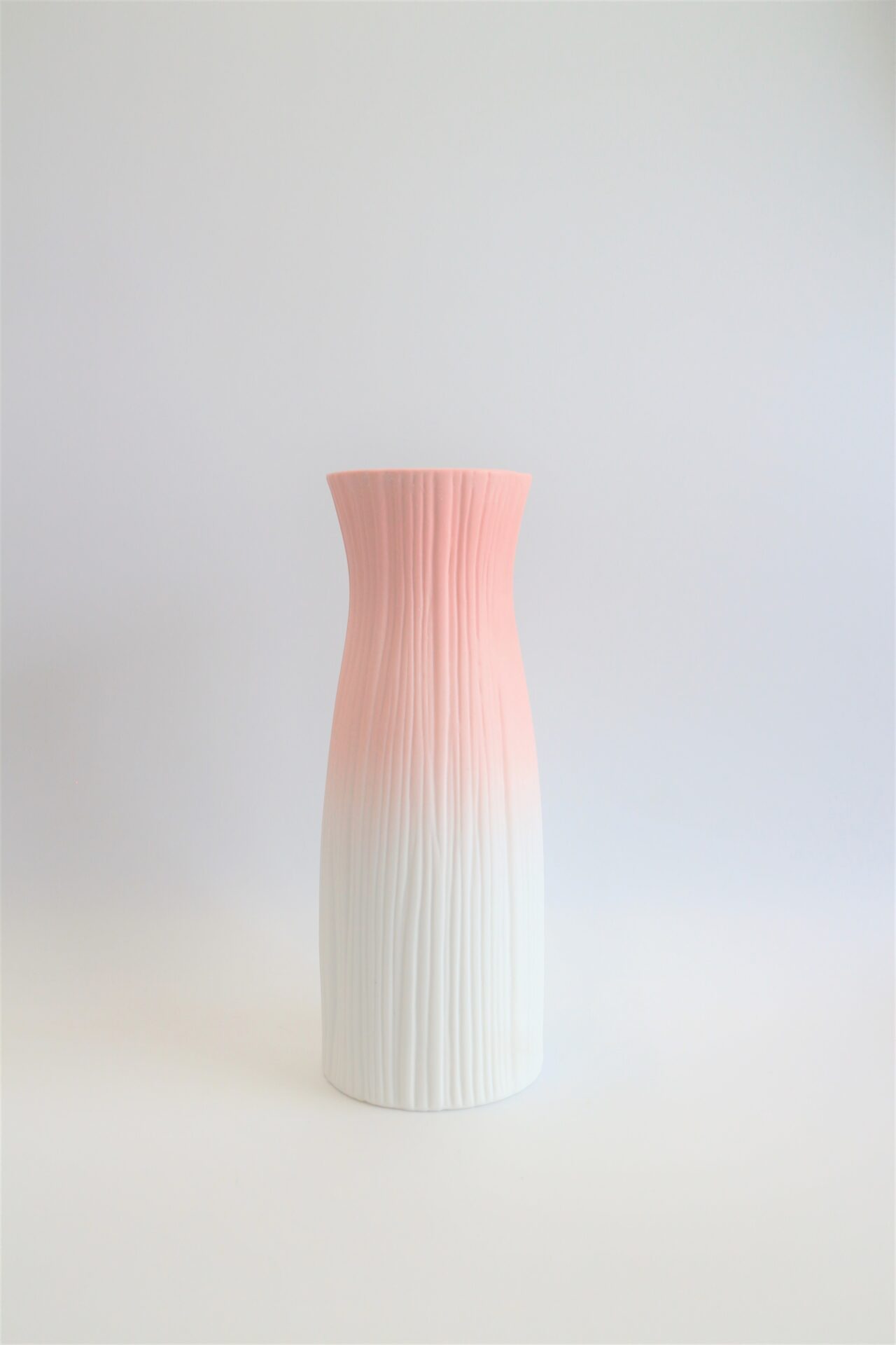 花瓶 白 ピンク 北欧風 陶器花瓶 通販 チェリーライン
