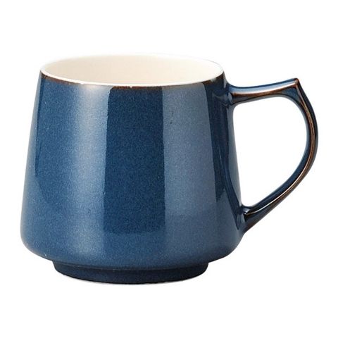マグカップ　カフェ風　ブルー　フィーヌマグ