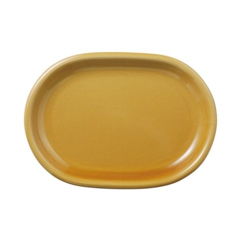 プレート　大皿　24㎝　ハレイワアンバー